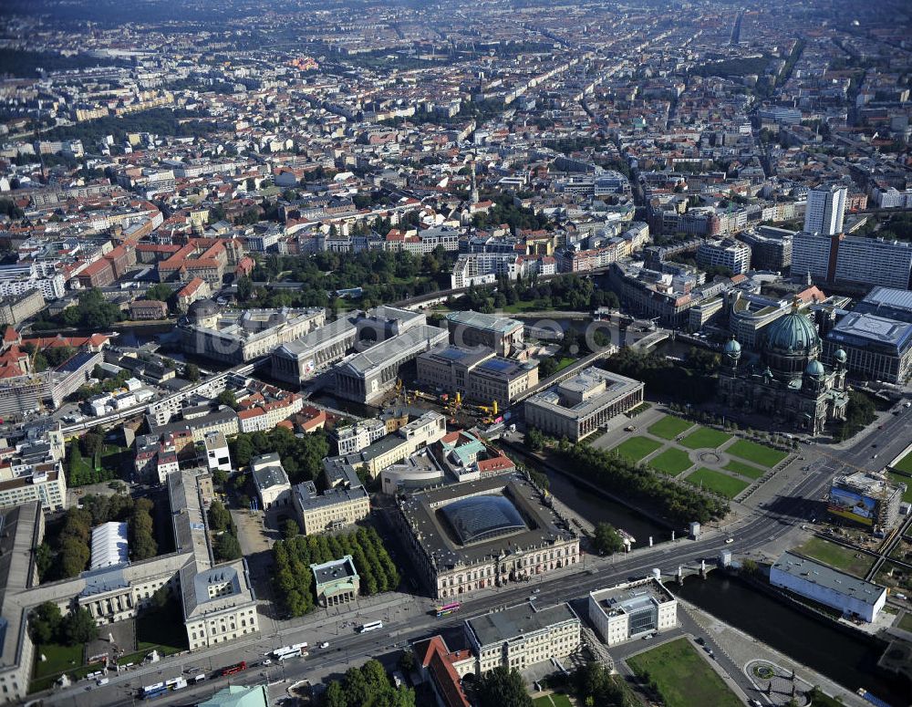 Luftaufnahme Berlin - Stadtansicht Berlin-Mitte