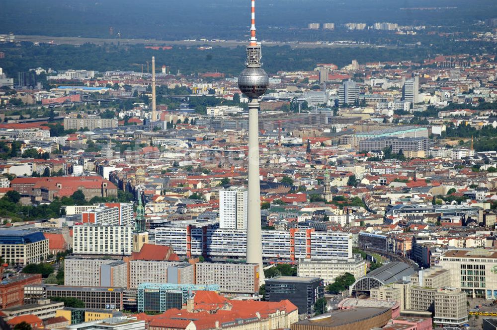 Berlin Mitte von oben - Stadtansicht Berlin-Mitte