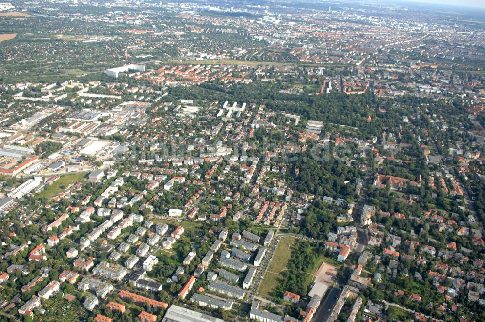 Berlin aus der Vogelperspektive: Stadtansicht Berlin-Pankow