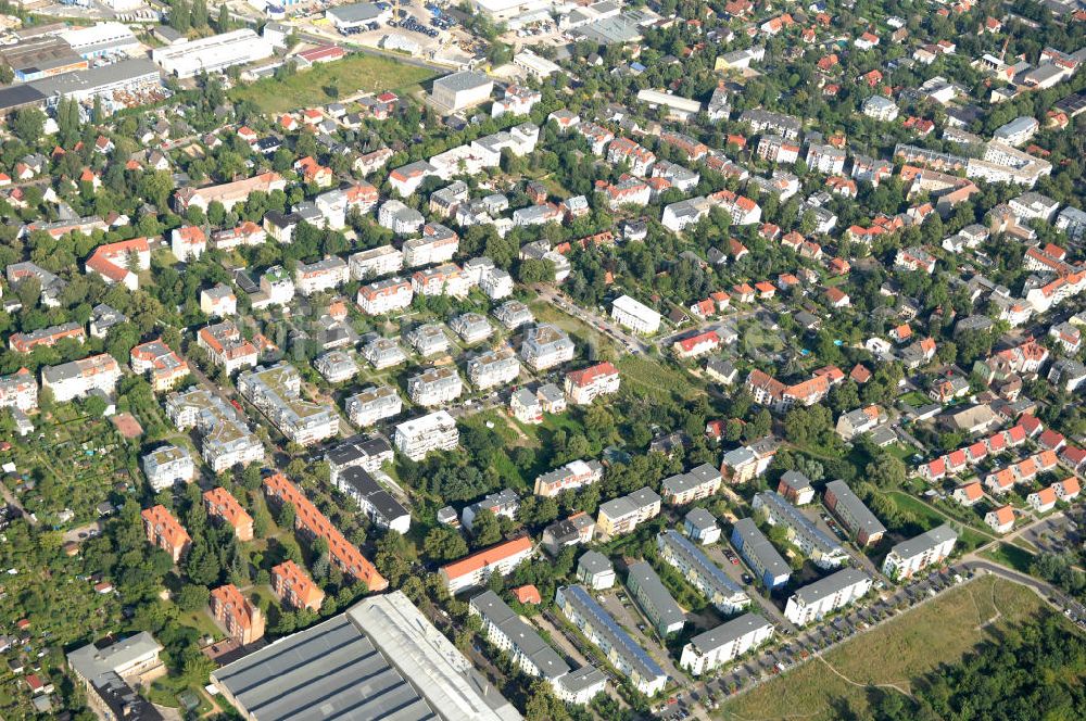 Berlin von oben - Stadtansicht Berlin-Pankow