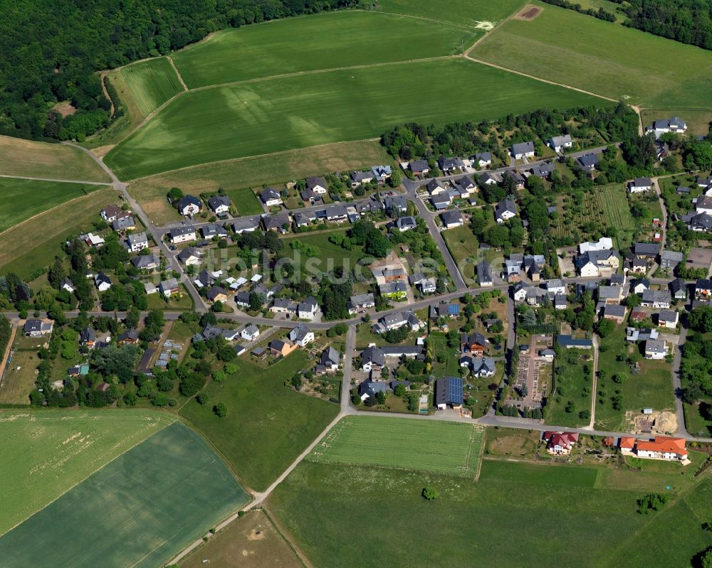 Beulich aus der Vogelperspektive: Stadtansicht von Beulich im Bundesland Rheinland-Pfalz