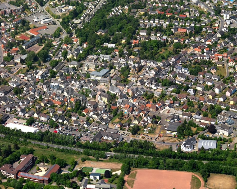 Luftbild Birkenfeld - Stadtansicht von Birkenfeld im Bundesland Rheinland-Pfalz