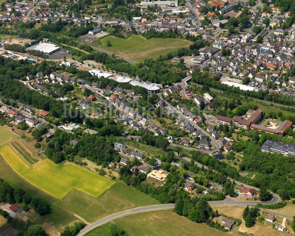 Luftaufnahme Birkenfeld - Stadtansicht von Birkenfeld im Bundesland Rheinland-Pfalz