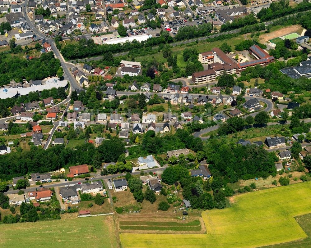 Birkenfeld von oben - Stadtansicht von Birkenfeld im Bundesland Rheinland-Pfalz