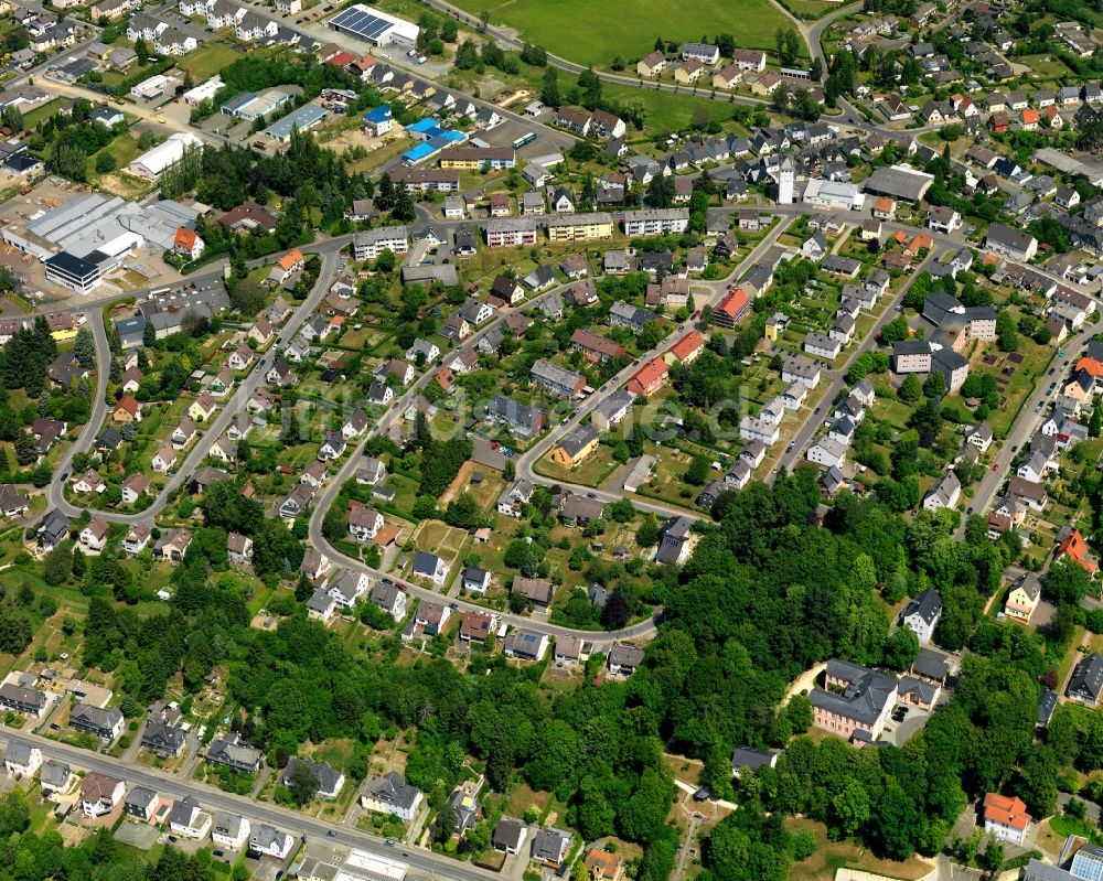 Birkenfeld von oben - Stadtansicht von Birkenfeld im Bundesland Rheinland-Pfalz