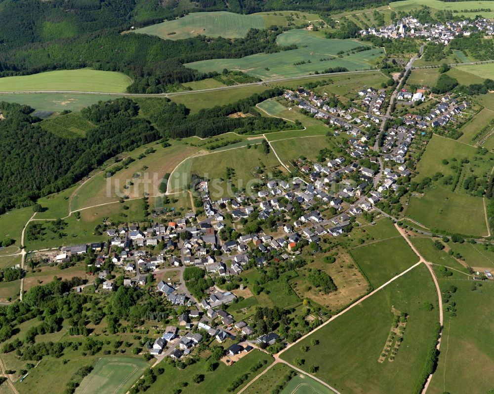 Luftaufnahme Boppard - Stadtansicht von Boppard im Bundesland Rheinland-Pfalz