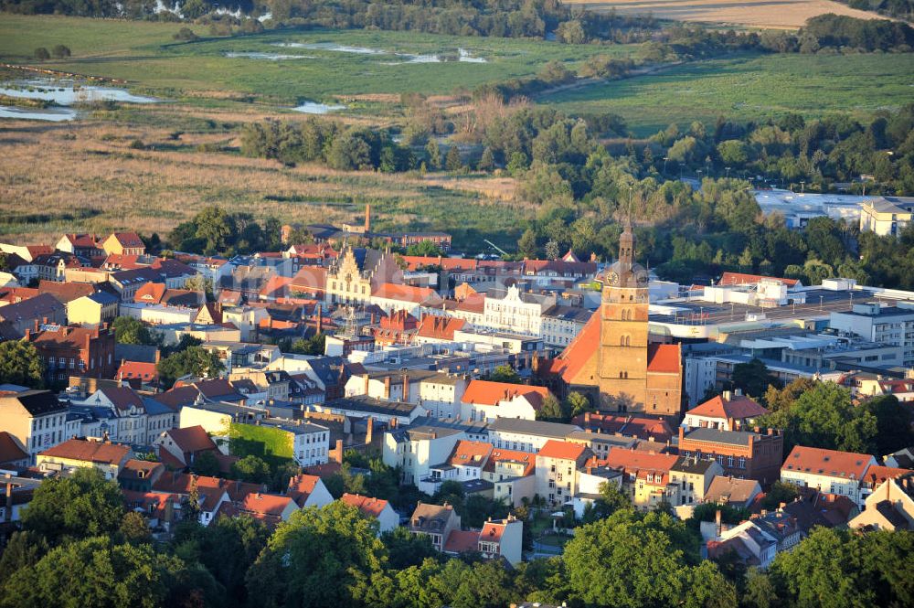 Luftaufnahme Brandenburg - Stadtansicht Brandenburg an der Havel