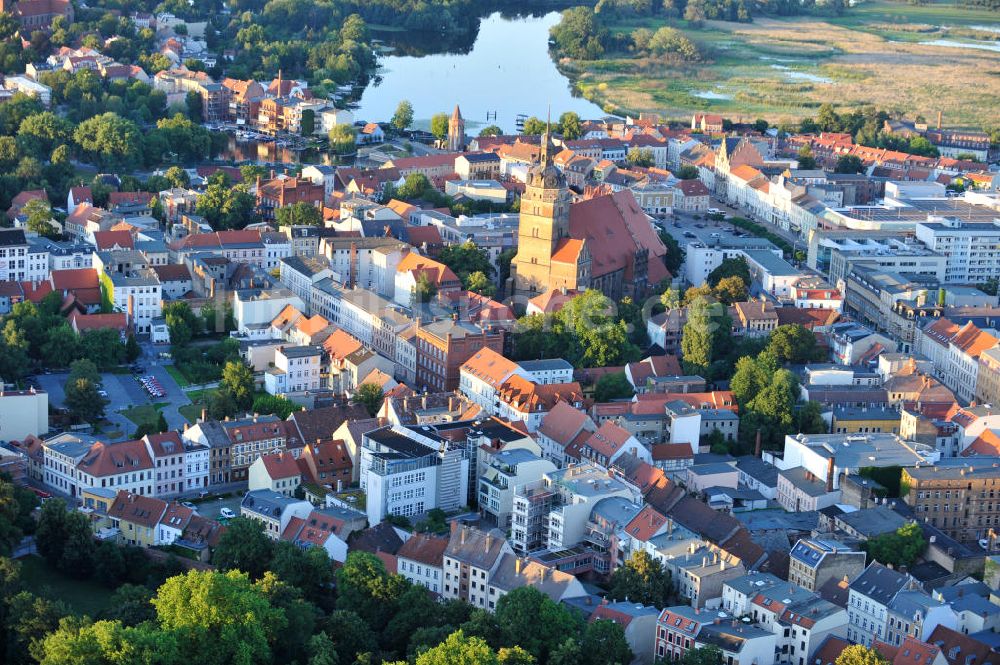 Luftaufnahme Brandenburg - Stadtansicht Brandenburg an der Havel