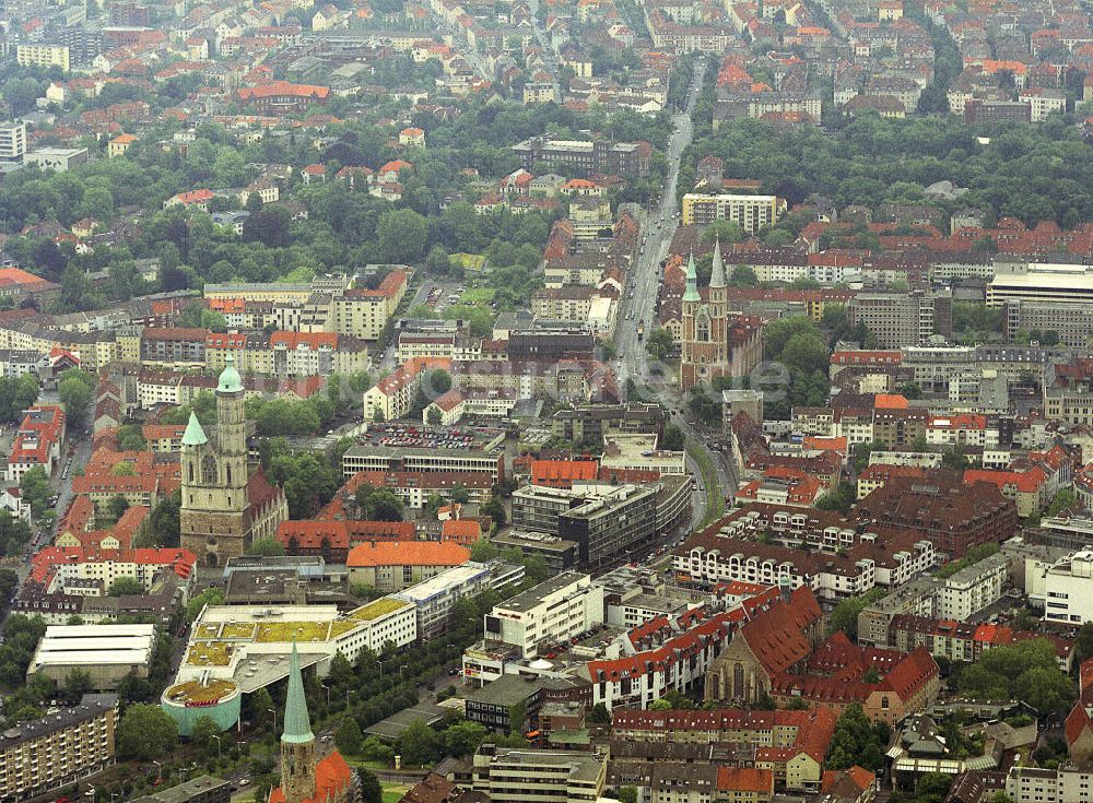 Braunschweig von oben - Stadtansicht Braunschweig