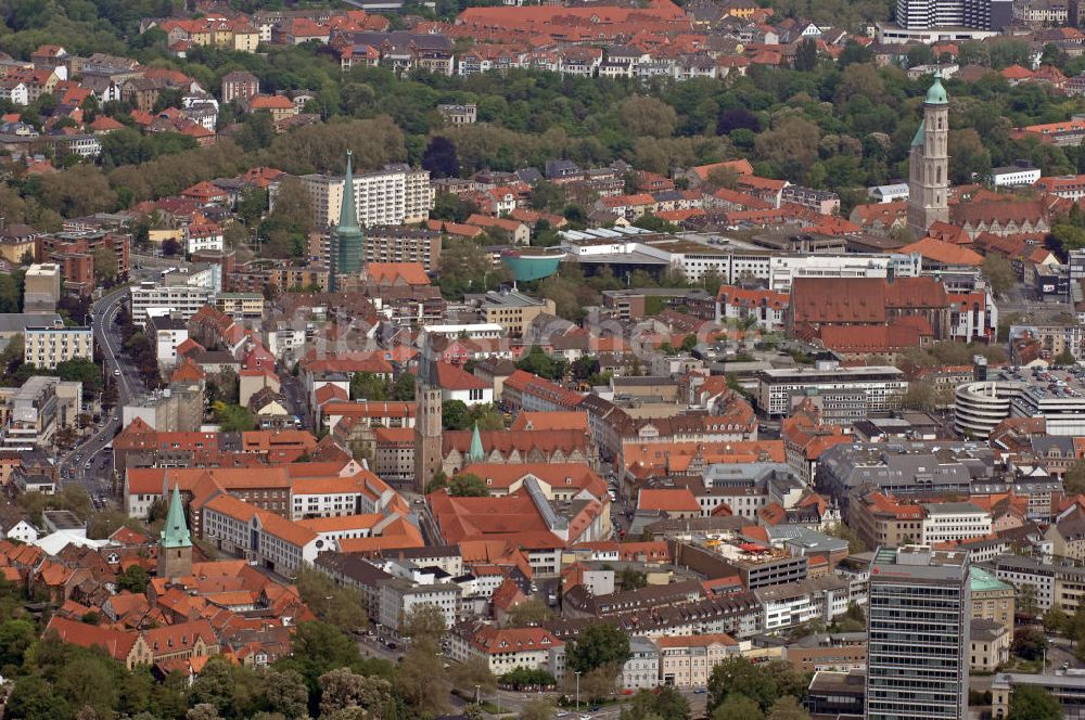 Braunschweig von oben - Stadtansicht Braunschweig