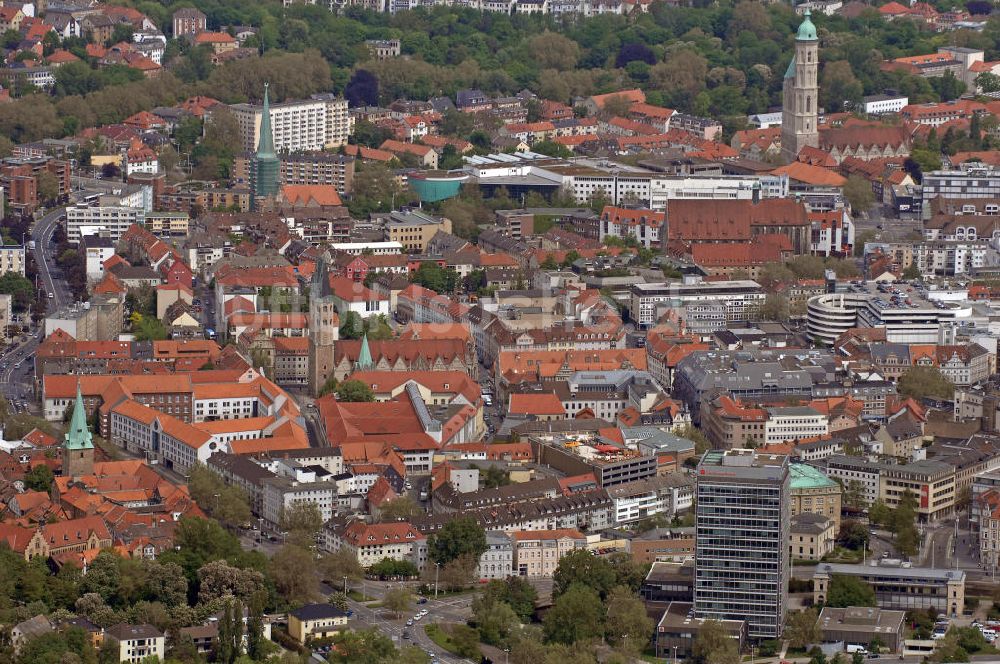 Luftbild Braunschweig - Stadtansicht Braunschweig