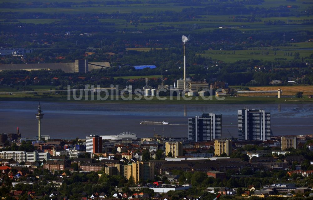 Luftbild Bremerhaven - Stadtansicht von Bremerhaven im Bundesland Niedersachsen