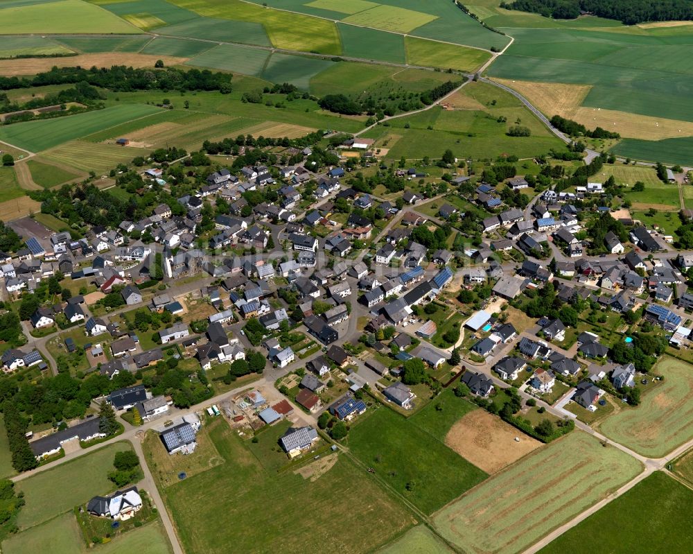 Buch aus der Vogelperspektive: Stadtansicht von Buch im Bundesland Rheinland-Pfalz