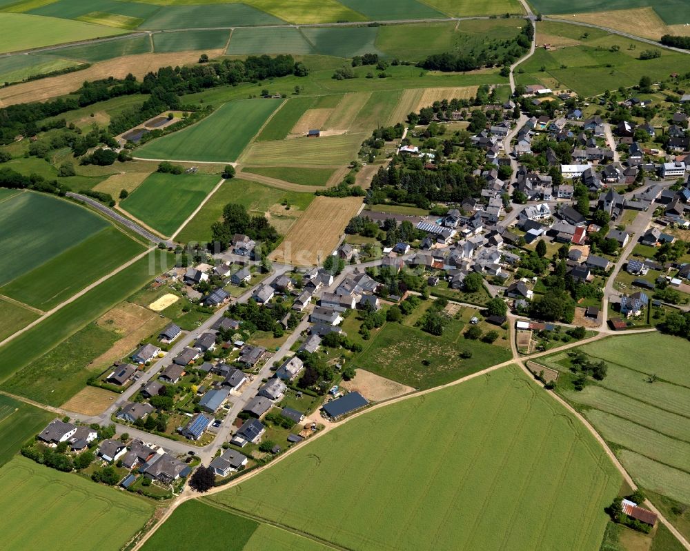 Luftbild Buch - Stadtansicht von Buch im Bundesland Rheinland-Pfalz