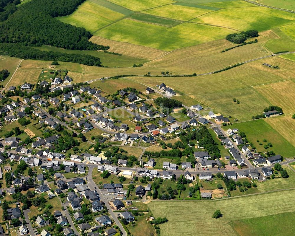 Luftbild Bundenbach - Stadtansicht von Bundenbach im Bundesland Rheinland-Pfalz