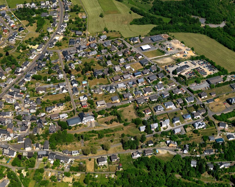 Bundenbach aus der Vogelperspektive: Stadtansicht von Bundenbach im Bundesland Rheinland-Pfalz