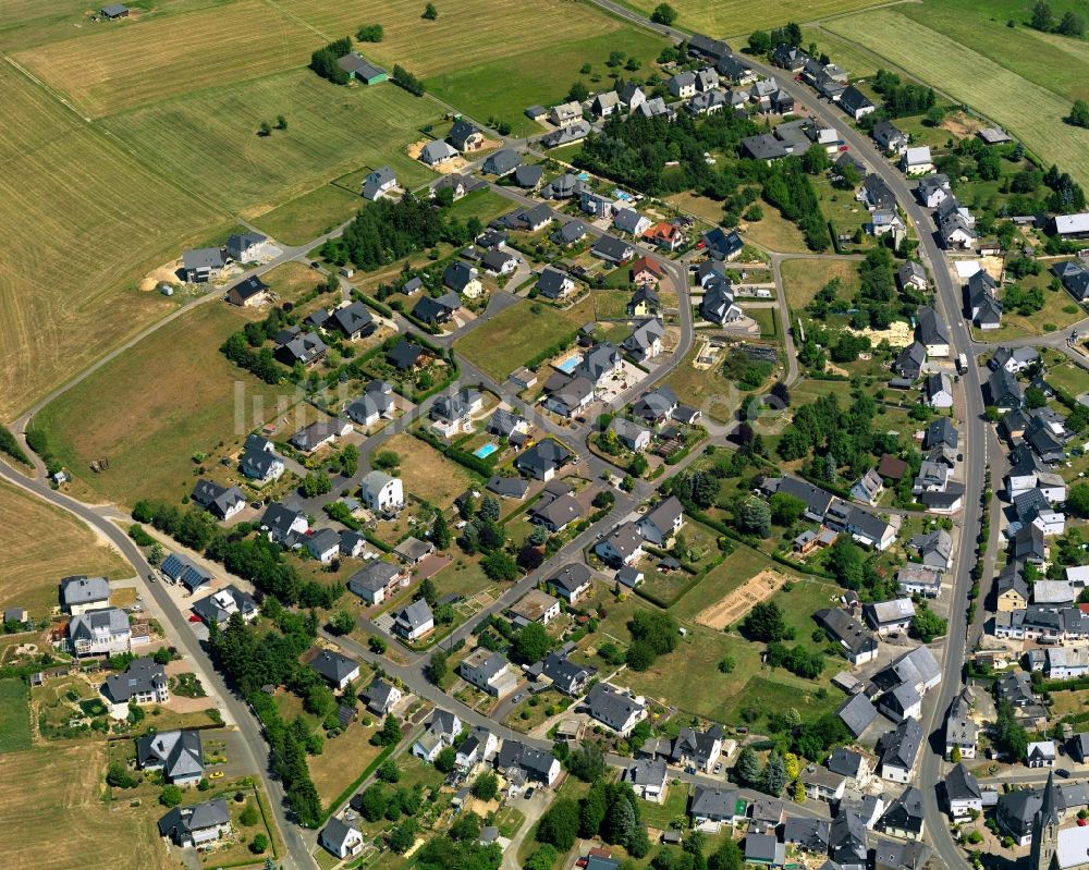 Luftaufnahme Bundenbach - Stadtansicht von Bundenbach im Bundesland Rheinland-Pfalz