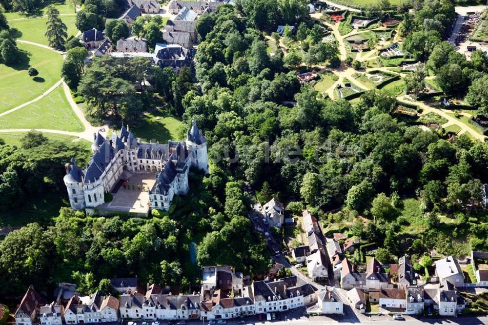 Luftbild Chaumont-sur-Loire - Stadtansicht Chaumont-sur-Loire