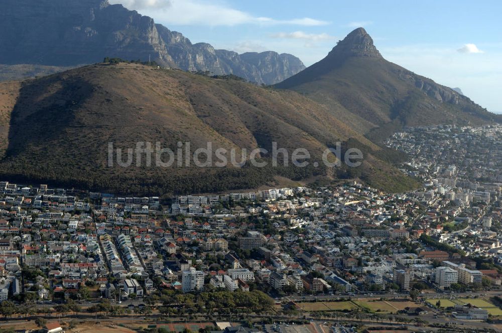 Kapstadt aus der Vogelperspektive: Stadtansicht / Cityscape Kapstadt / Cap Town in Südafrika / South Africa