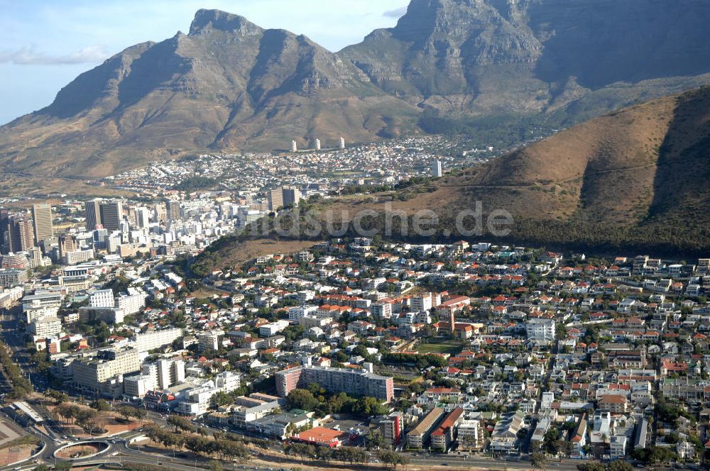 Luftaufnahme Kapstadt - Stadtansicht / Cityscape Kapstadt / Cap Town in Südafrika / South Africa