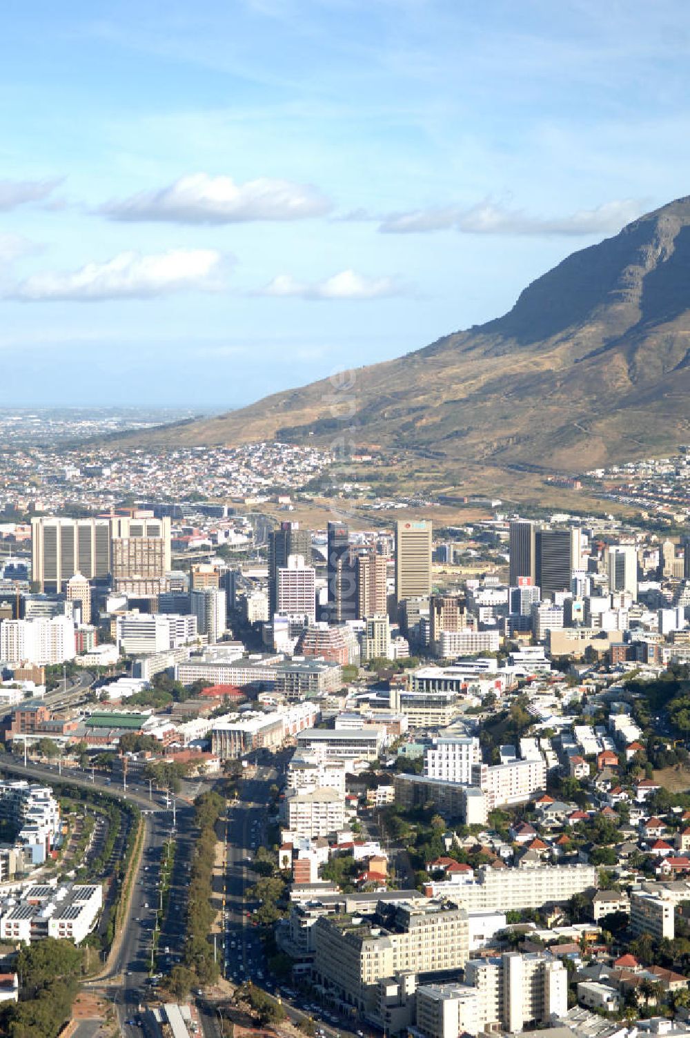 Kapstadt von oben - Stadtansicht / Cityscape Kapstadt / Cap Town in Südafrika / South Africa