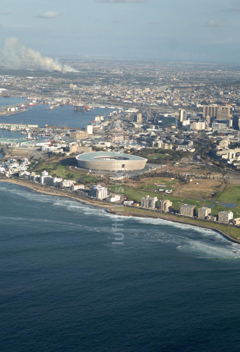 Kapstadt von oben - Stadtansicht / Cityscape Kapstadt / Cap Town in Südafrika / South Africa