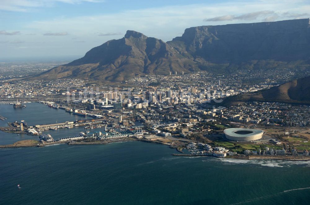 Luftaufnahme Kapstadt - Stadtansicht / Cityscape Kapstadt / Cap Town in Südafrika / South Africa