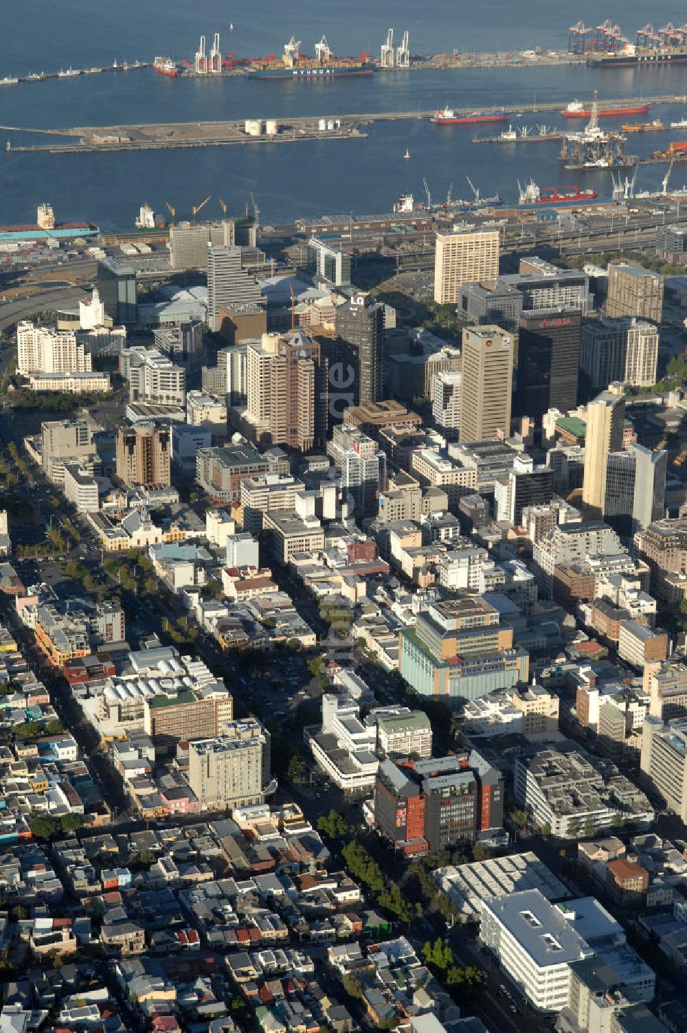 Kapstadt von oben - Stadtansicht / Cityscape Kapstadt / Cap Town in Südafrika / South Africa