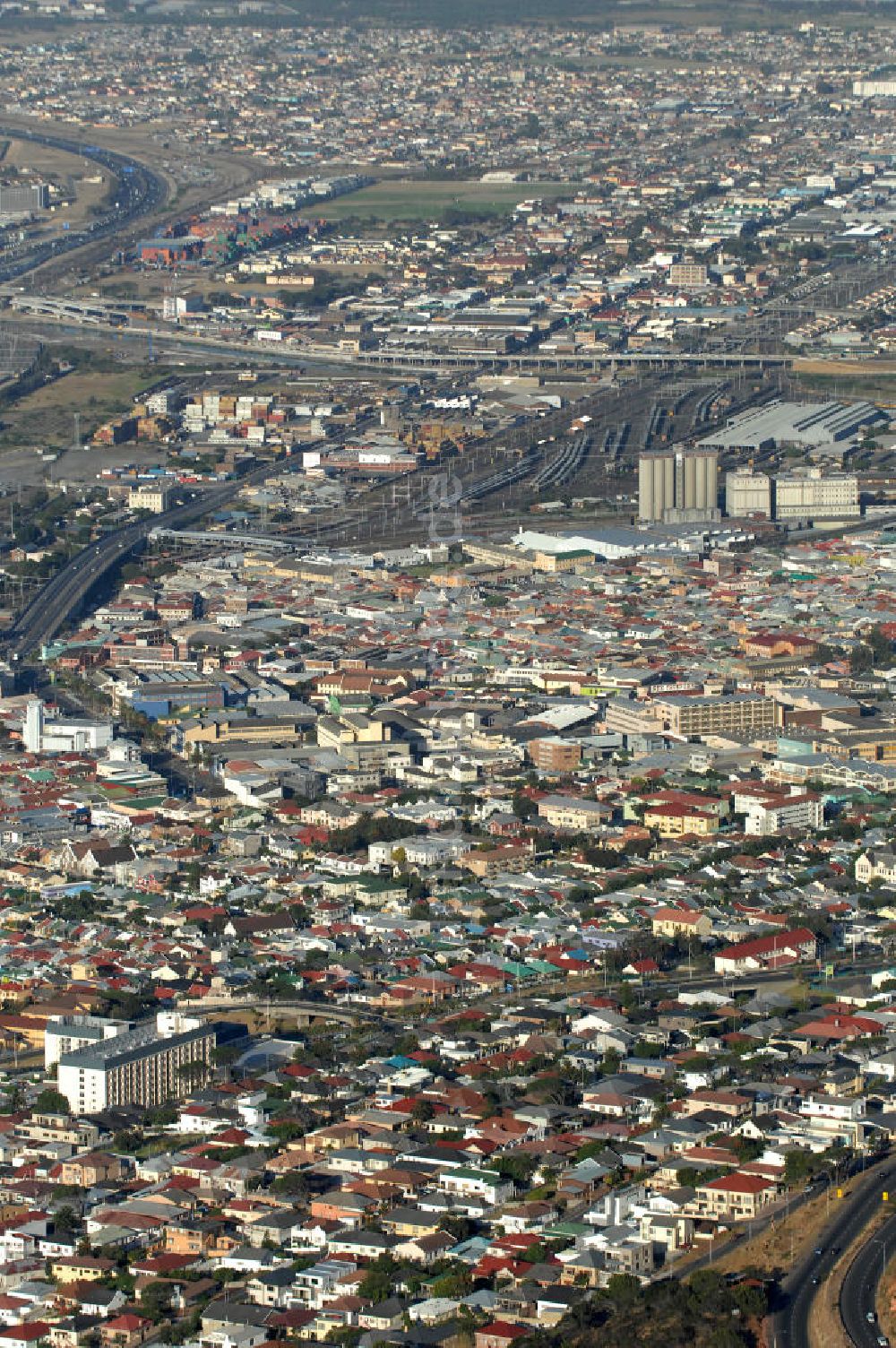 Luftbild Kapstadt - Stadtansicht / Cityscape Kapstadt / Cap Town in Südafrika / South Africa