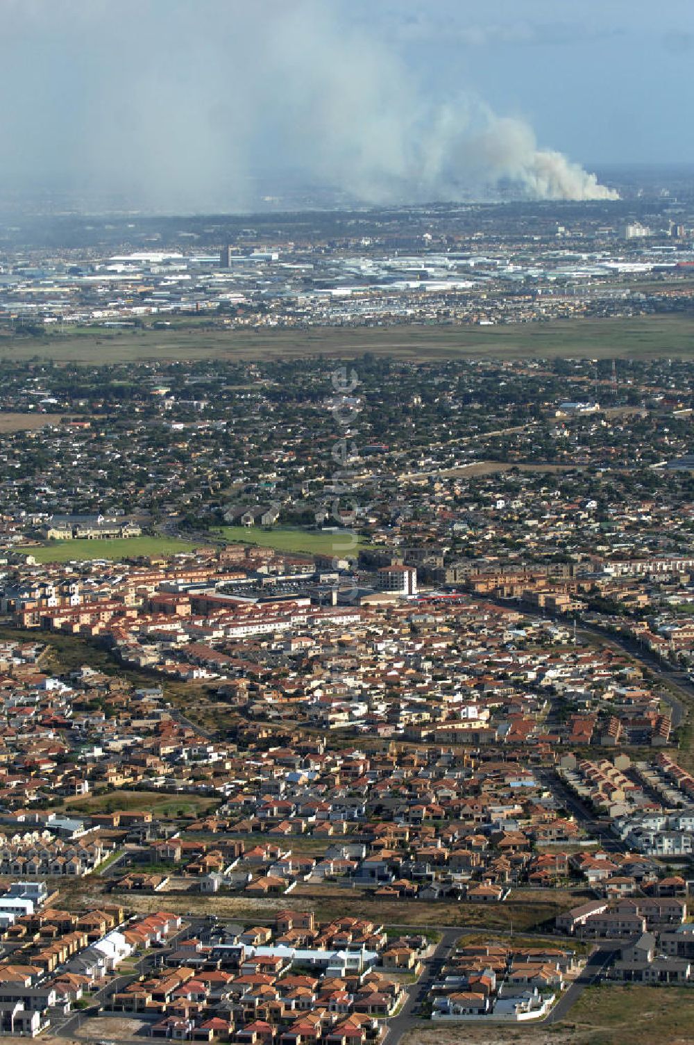 Luftbild Kapstadt / Cap Town - Stadtansicht / Cityscape Kapstadt / Cap Town in Südafrika / South Africa