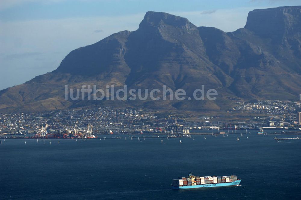 Luftaufnahme Kapstadt / Cap Town - Stadtansicht / Cityscape Kapstadt / Cap Town in Südafrika / South Africa