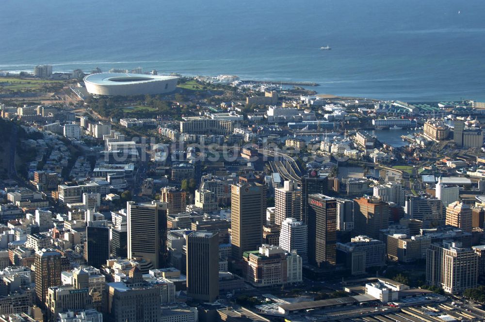 Luftbild Kapstadt / Cap Town - Stadtansicht / Cityscape Kapstadt / Cap Town in Südafrika / South Africa