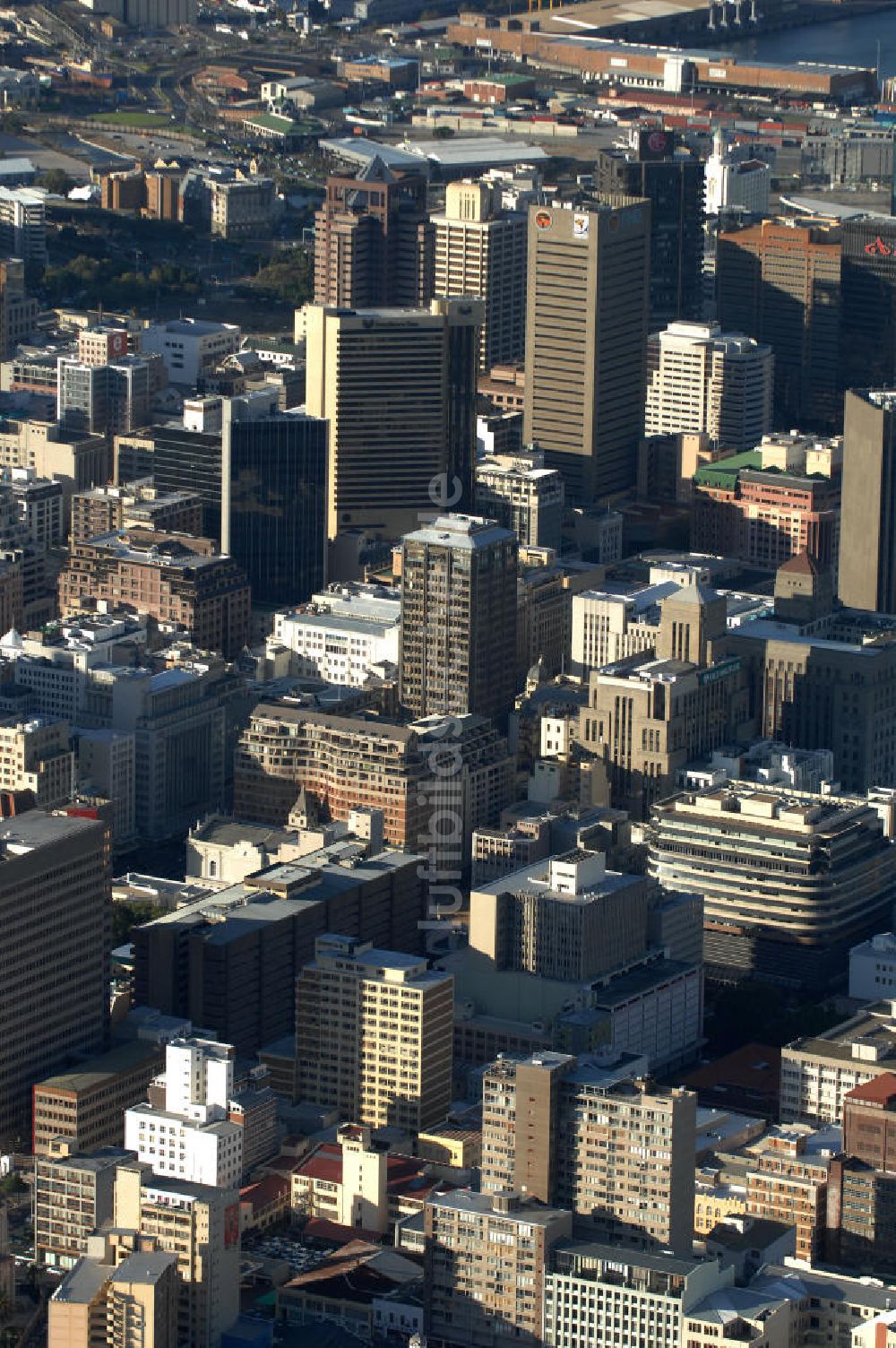 Kapstadt / Cap Town von oben - Stadtansicht / Cityscape Kapstadt / Cap Town in Südafrika / South Africa