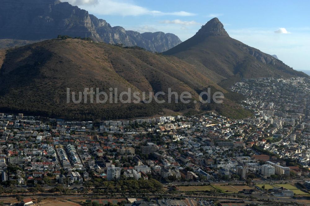 Kapstadt / Cap Town von oben - Stadtansicht / Cityscape Kapstadt / Cap Town in Südafrika / South Africa