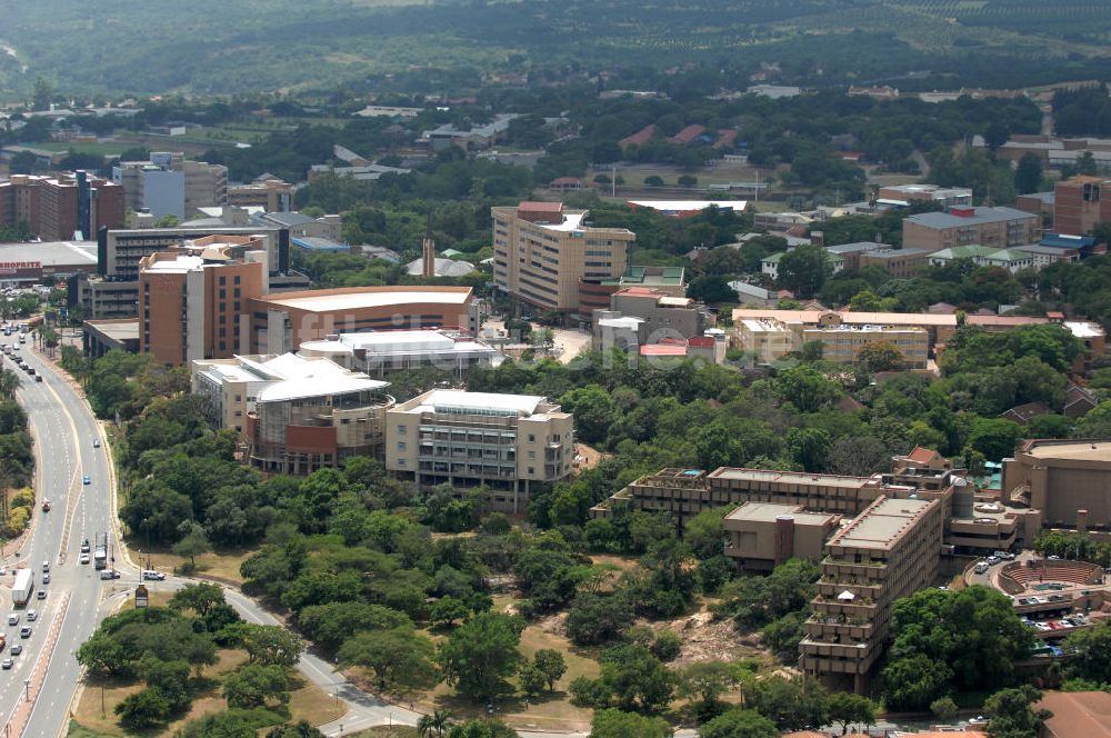 Luftaufnahme Nelspruit - Stadtansicht / Cityscape von Nelspruit in Südafrika / South Africa