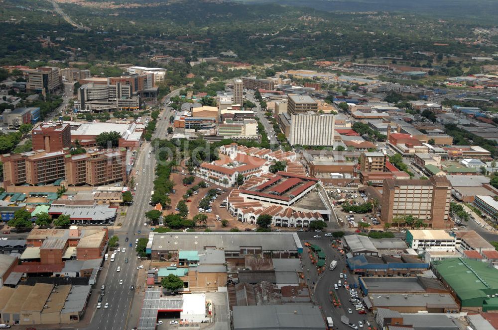 Luftaufnahme Nelspruit - Stadtansicht / Cityscape von Nelspruit in Südafrika / South Africa