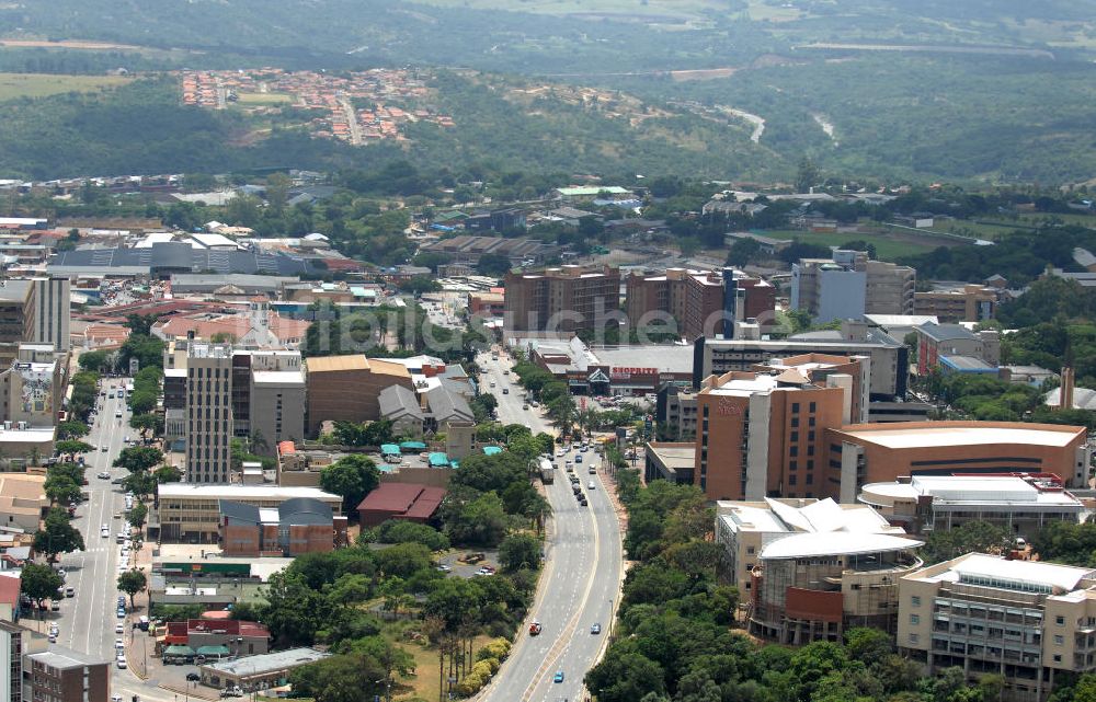 Nelspruit von oben - Stadtansicht / Cityscape von Nelspruit in Südafrika / South Africa