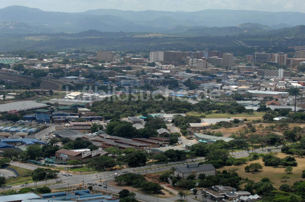 Luftaufnahme Nelspruit - Stadtansicht / Cityscape von Nelspruit in Südafrika / South Africa