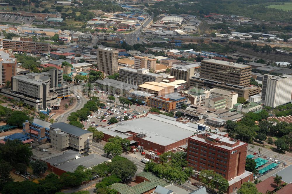 Nelspruit aus der Vogelperspektive: Stadtansicht / Cityscape von Nelspruit in Südafrika / South Africa