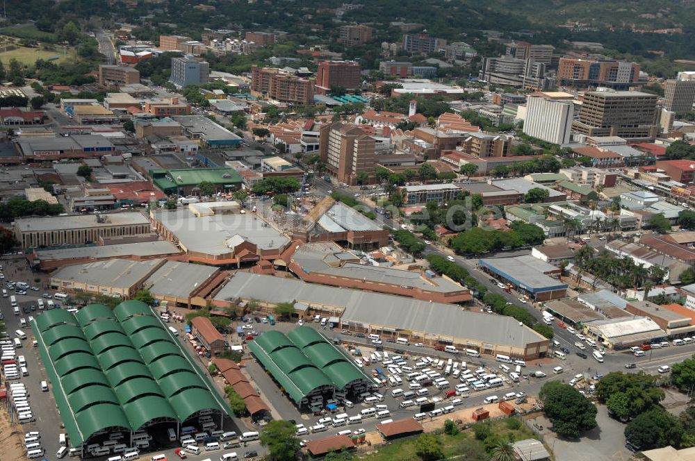 Luftaufnahme Nelspruit - Stadtansicht / Cityscape von Nelspruit in Südafrika / South Africa