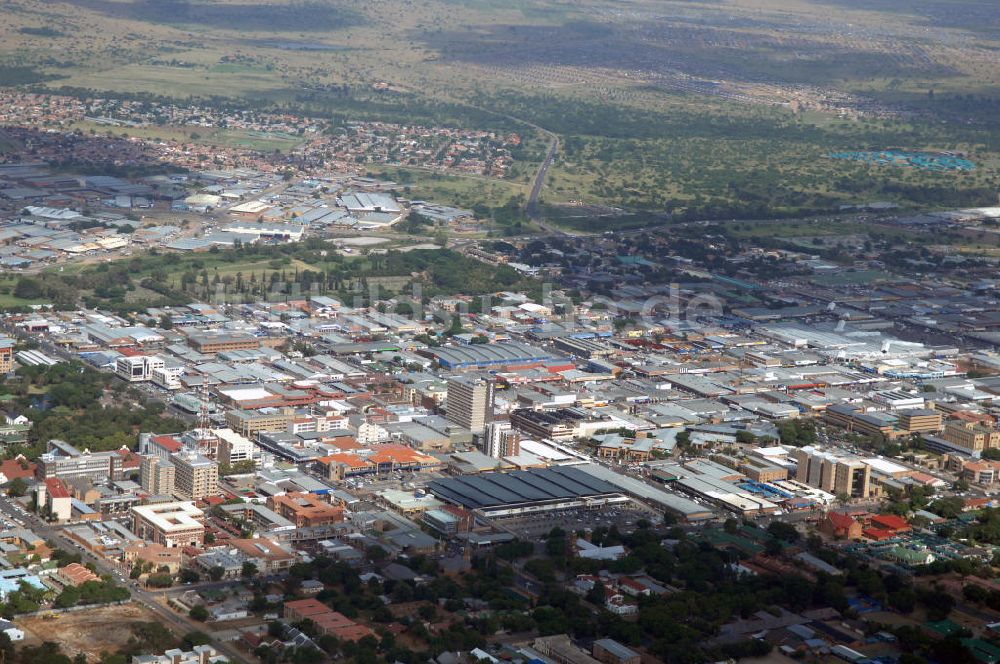 Luftbild Polokwane - Stadtansicht / Cityscape von Polokwane in Südafrika / South Africa