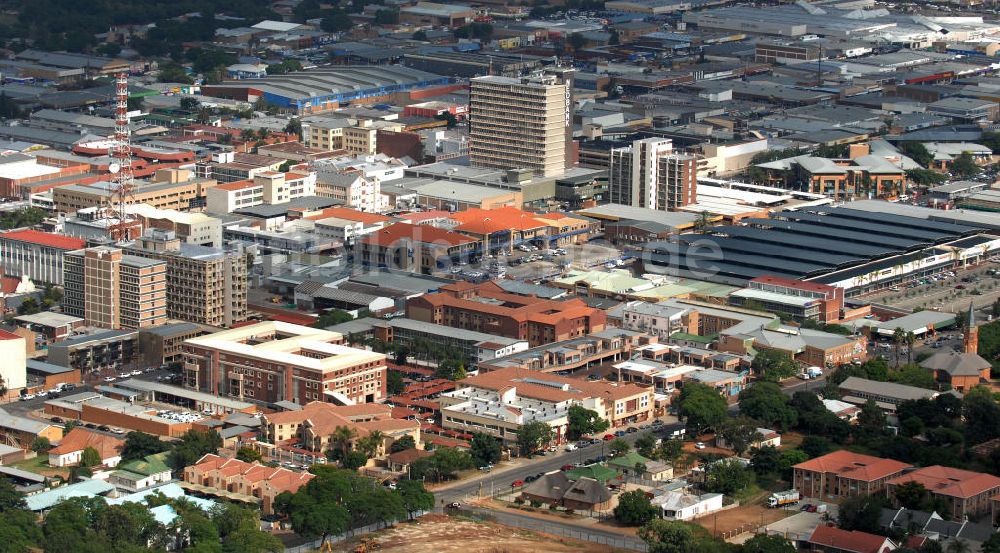 Polokwane von oben - Stadtansicht / Cityscape von Polokwane in Südafrika / South Africa