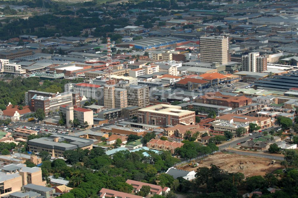 Luftbild Polokwane - Stadtansicht / Cityscape von Polokwane in Südafrika / South Africa