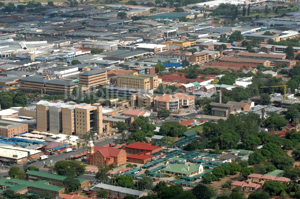 Polokwane von oben - Stadtansicht / Cityscape von Polokwane in Südafrika / South Africa