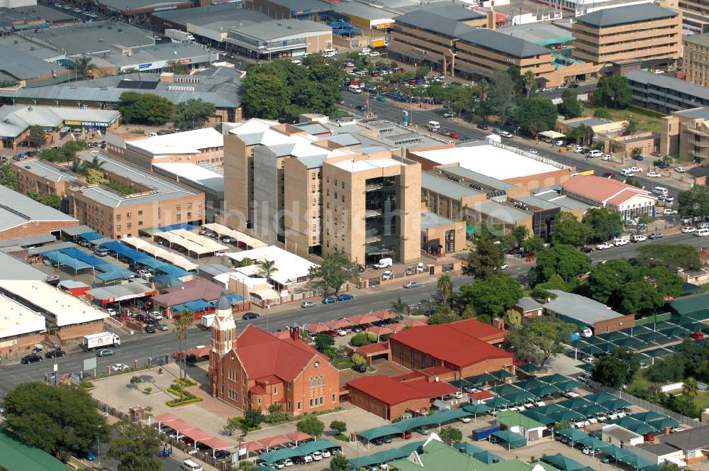 Polokwane aus der Vogelperspektive: Stadtansicht / Cityscape von Polokwane in Südafrika / South Africa