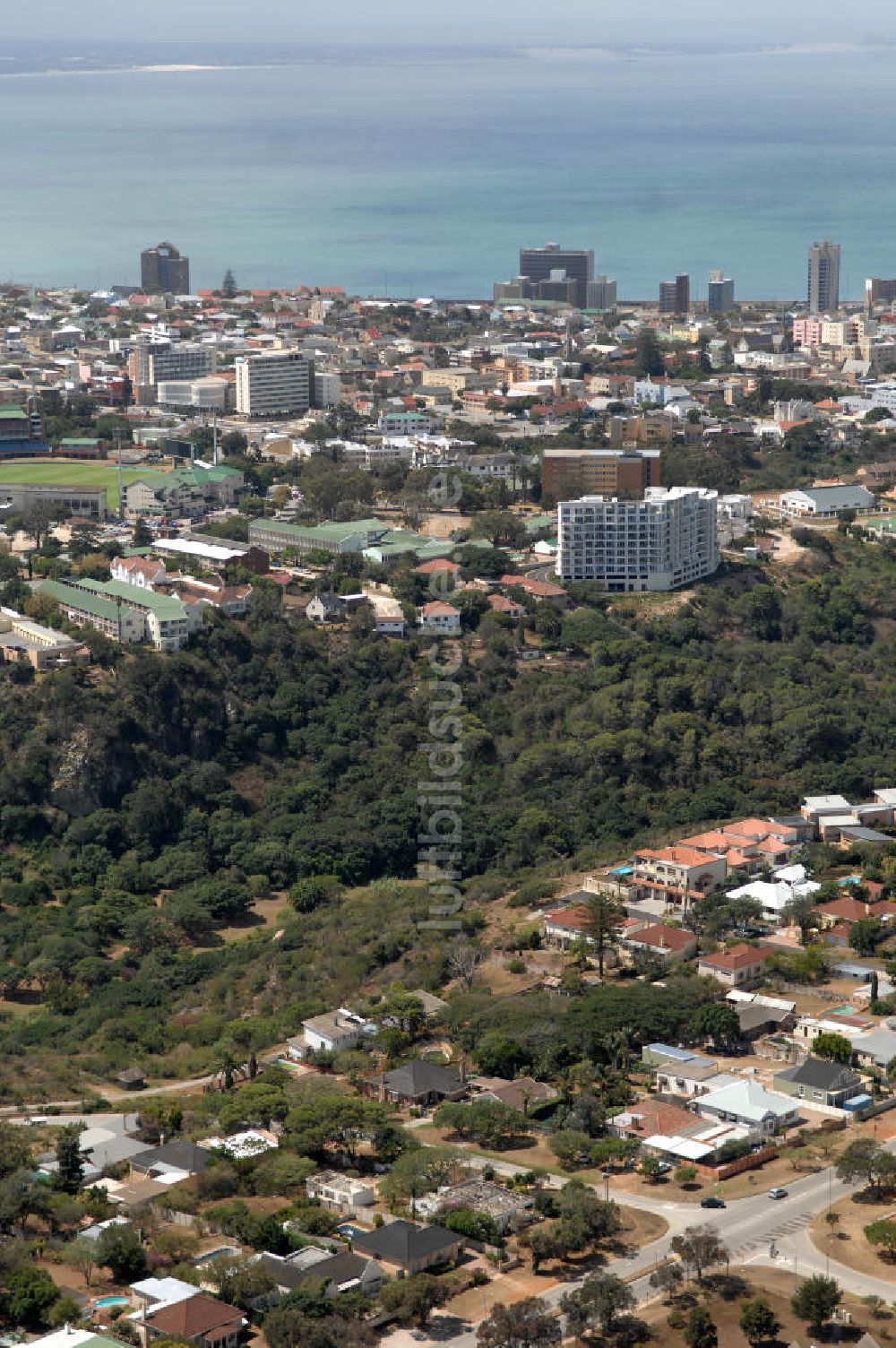 Port Elizabeth von oben - Stadtansicht / Cityscape Port Elizabeth in Südafrika / South Africa