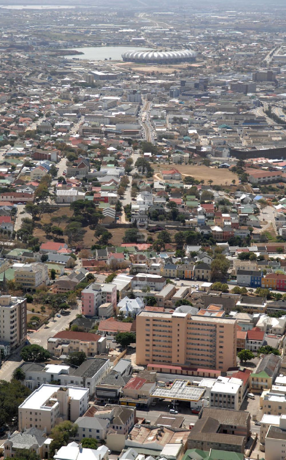 Port Elizabeth von oben - Stadtansicht / Cityscape Port Elizabeth in Südafrika / South Africa