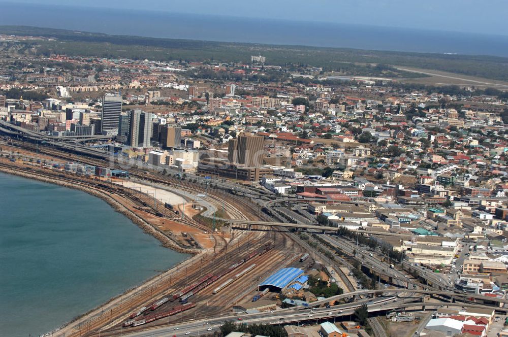 Port Elizabeth von oben - Stadtansicht / Cityscape Port Elizabeth in Südafrika / South Africa