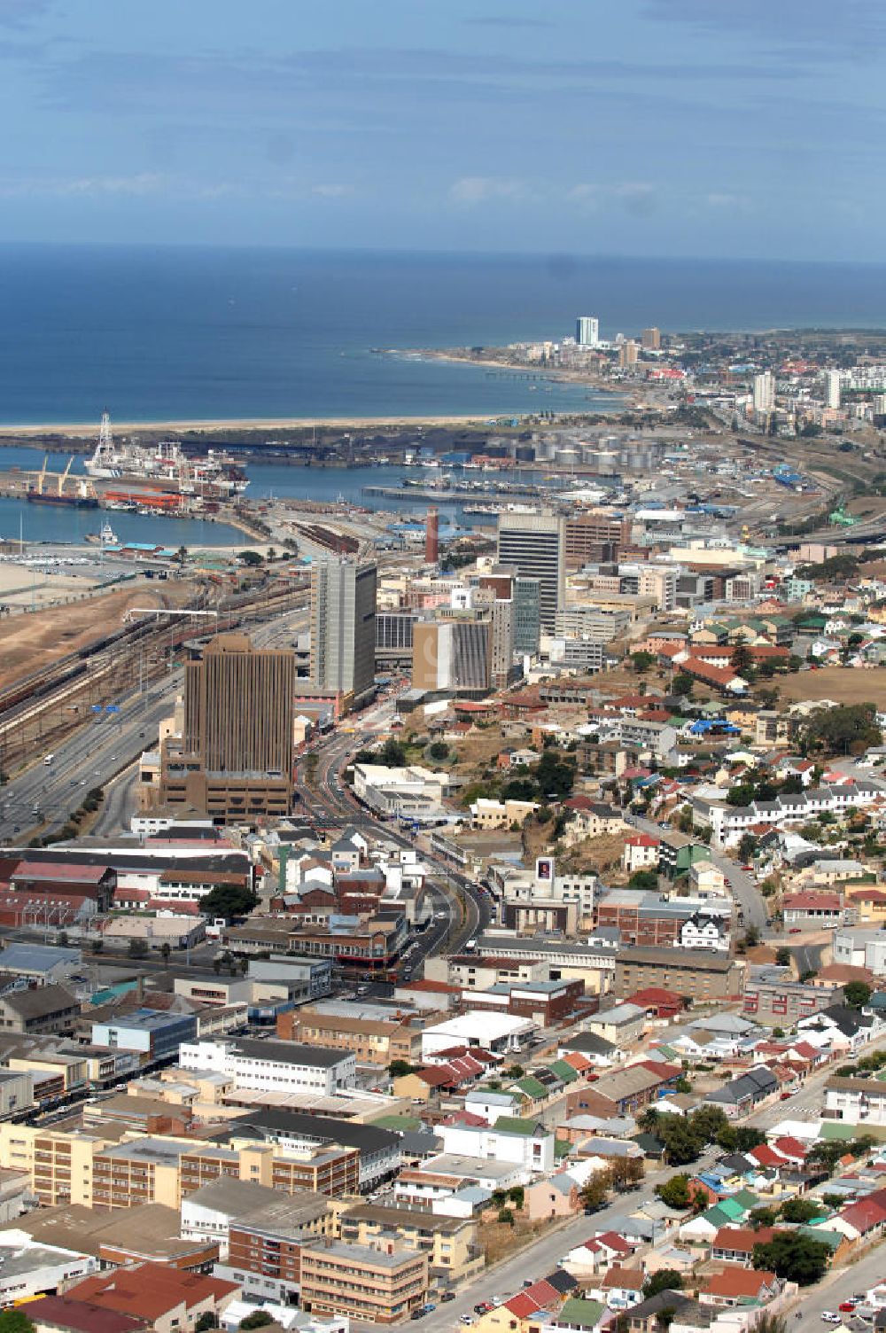 Luftaufnahme Port Elizabeth - Stadtansicht / Cityscape Port Elizabeth in Südafrika / South Africa