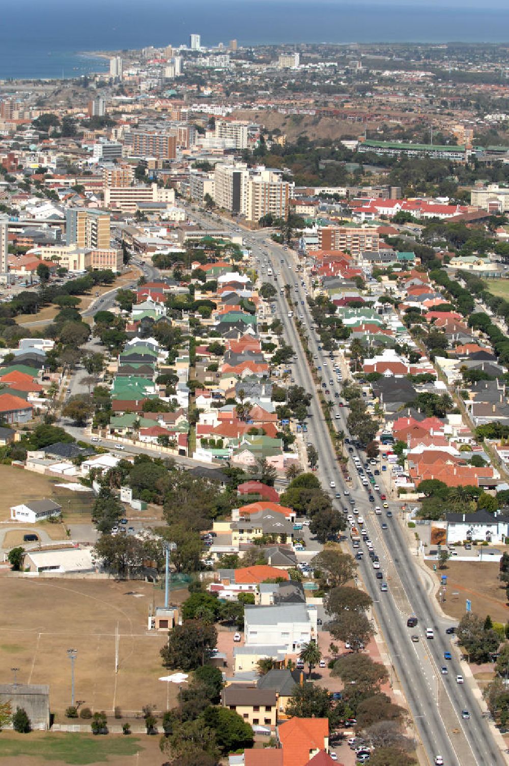 Luftbild Port Elizabeth - Stadtansicht / Cityscape Port Elizabeth in Südafrika / South Africa